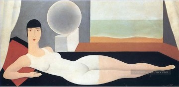 bañista 1925 René Magritte Pinturas al óleo